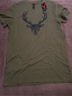 Men’s Olive Green Bucked Up T-Shirt